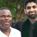 Dr. Mamadi Corra and a Medical School Graduate